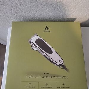 Andis Whisper Clipper in Green Box